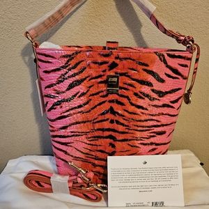 Brahmin Pink Feline Shira